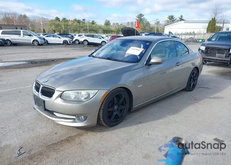 2011 BMW 328I из США, поврежденный, VIN WBADW7C52BE727563